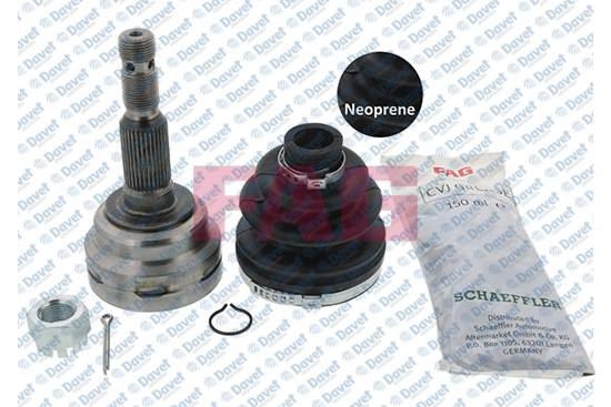FAG 771073330 Aks Kafasi Dis Astra G 1.4 1.6 16v - Zafira A (Dis Freze:33 Ic Freze:22 Conta Capi:52 Boy:153.5 Mm)